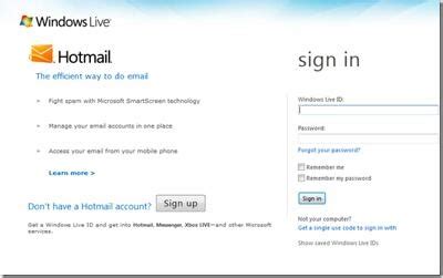 free hotmail sign in
